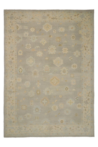 12 x 16 Modern Turkish Oushak Rug 51608