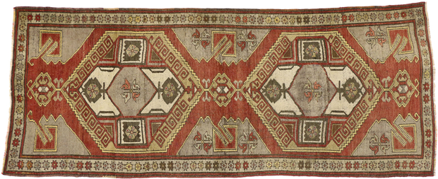 4 x 10 Antique Oushak Rug 50233