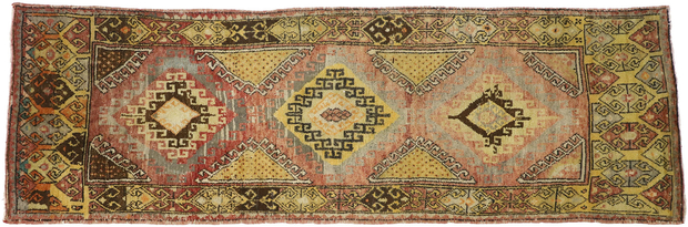 4 x 12 Vintage Oushak Rug 51659