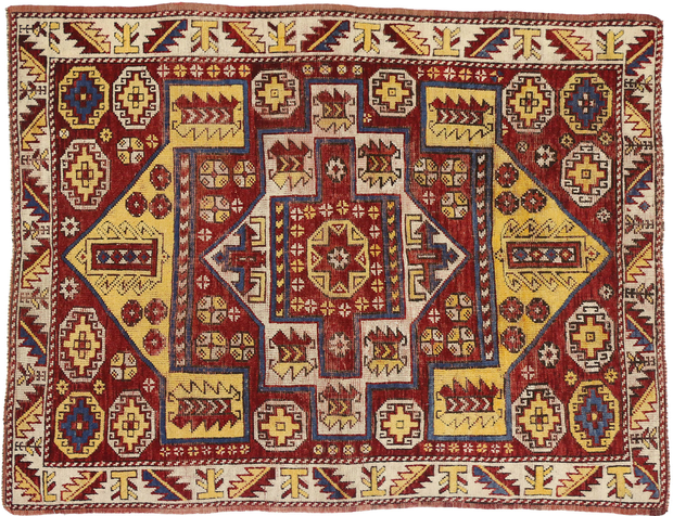 4 x 6 Vintage Oushak Rug 51732