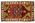 3 x 4 Colorful Vintage Turkish Oushak Rug 51756