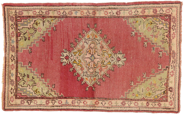 3 x 6 Vintage Oushak Rug 51779