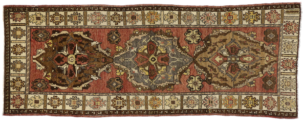 4 x 10 Antique Oushak Rug 50256