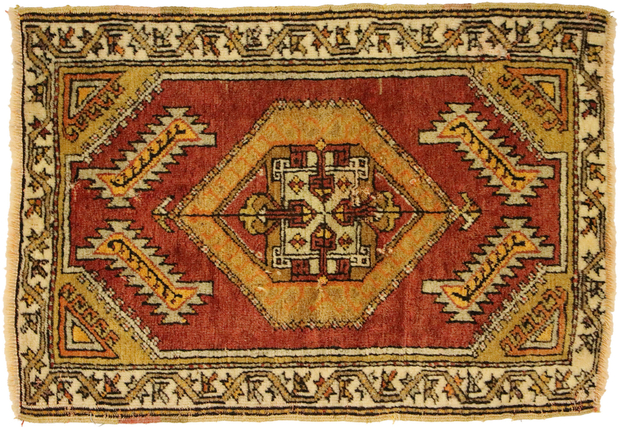 2 x 2 Vintage Yastik Rug 51829