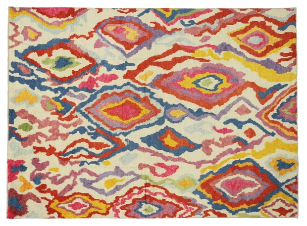 9 x 13 Colorful Turkish Tulu Rug 51863