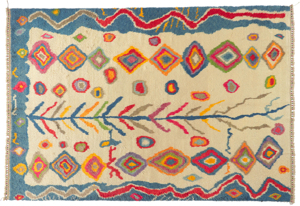 9 x 13 Colorful Turkish Tulu Rug 51869