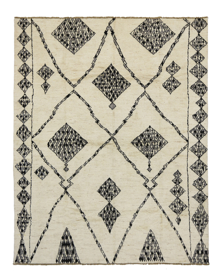 10 x 13 Contemporary Moroccan Rug 80337