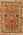 6 x 9 Contemporary Orange Oushak Rug 80356