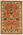 6 x 9 Contemporary Orange Oushak Rug 80356