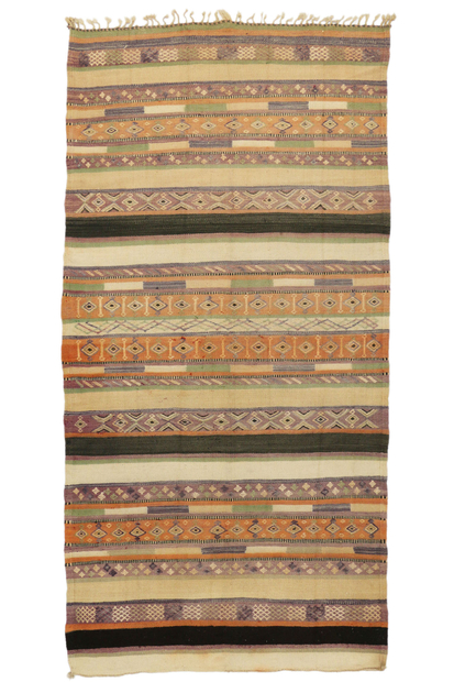 6 x 12 Vintage Berber Moroccan Kilim Rug 20329