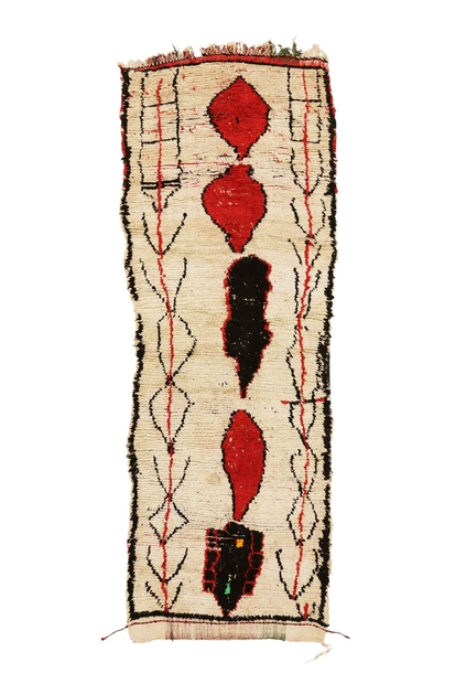 4 x 9 Vintage Moroccan Azilal Runner 20372