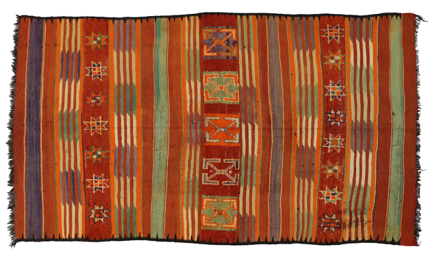 6 x 11 Vintage Moroccan Kilim Rug 20428