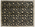 9 x 12 Vintage Black Indian Agra Rug 76873