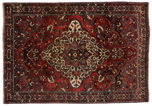 7 x 10 Vintage Bakhtiari Rug 76892