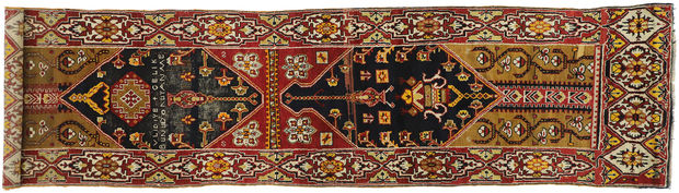 3 x 13 Antique Oushak Rug 52196