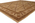 8 x 10 Vintage Earth-Tone Indian Rug 76900