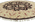 8 x 8 Vintage Indian Round Area Rug 76922