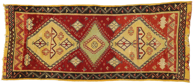 5 x 11 Vintage Moroccan Rug 76931