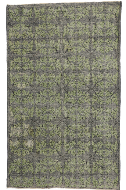 6 x 10 Zeki Muren Vintage Turkish Sivas Rug 52026