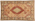 4 x 7 Distressed Vintage Turkish Oushak Rug 52072