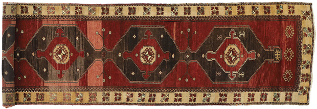 4 x 15 Vintage Oushak Rug 52141