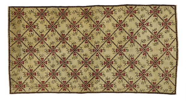 6 x 10 Vintage Oushak Rug 52144