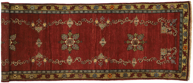 4 x 12 Vintage Oushak Rug 52147