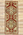 4 x 9 Vintage Turkish Oushak Rug Runner 52148