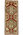 4 x 9 Vintage Turkish Oushak Rug Runner 52148