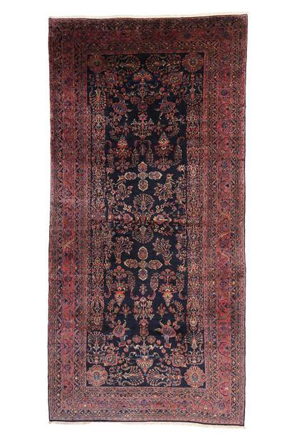 12 x 25 Oversized Antique Persian Sarouk Rug 76984