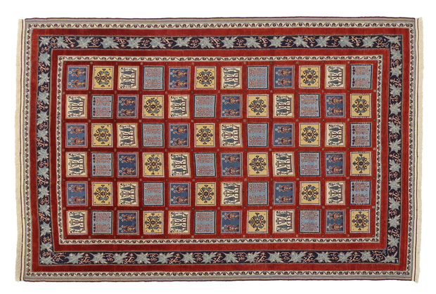 7 x 10 Vintage Gabbeh Rug 77006