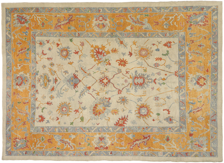 11 x 15 Contemporary Turkish Oushak Rug 52154