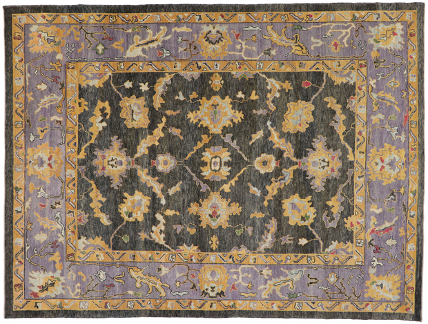 9 x 12 Colorful Oushak Rug 52168