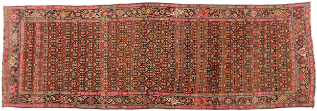 7 x 19 Antique Caucasian Karabakh Rug 77018