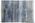 9 x 13 Modern Blue Beni Mrirt Moroccan Rug 20526
