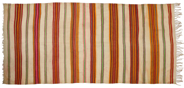 6 x 14 Vintage Berber Moroccan Kilim Rug with Tribal Boho Chic Style 20548