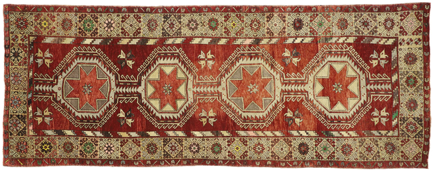 5 x 13 Vintage Oushak Rug 52249