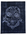 10 x 13 Vintage Blue Overdyed Skull Rug 80431