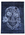 8 x 12 Vintage Blue Overdyed Skull Rug 80433