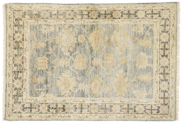 4 x 6 Modern Oushak Rug 30366