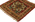 1 x 1 Antique Persian Semnan Rug 77164