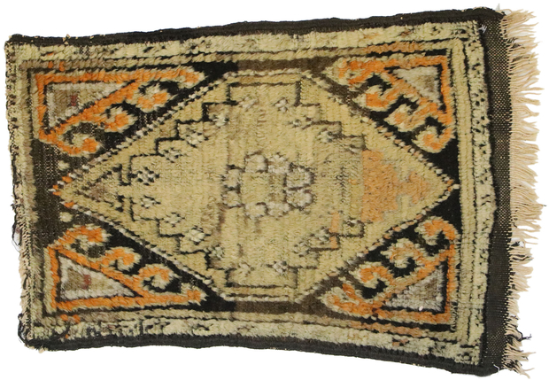 1 x 2 Antique Oushak Rug 77166