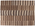11 x 14 Brown Vintage Striped Turkish Kilim Rug 60633