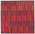 9 x 10 Colorful Vintage Turkish Striped Kilim Rug 60651