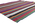 6 x 7 Vintage Rainbow Striped Kilim Rug 60678