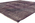 7 x  9 Vintage Turkish Purple Overdyed Rug 60685