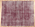 10 x 13 Vintage Turkish Burgundy Overdyed Rug 60696