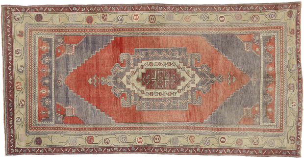 5 x 9 Vintage Oushak Rug 50758