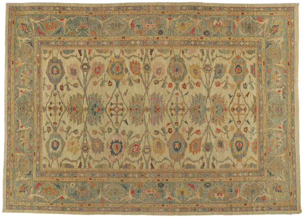 10 x 14 Organic Modern Persian Sultanabad Rug 60709