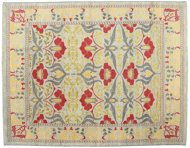 12 x 15 William Morris Turkish Oushak Rug 60744